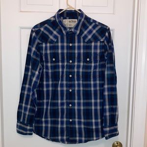 Urban Pipeline Plaid Button Down Shirt